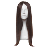 Peruca Partiala Naturala Monofilament 50cm Ciocolatiu